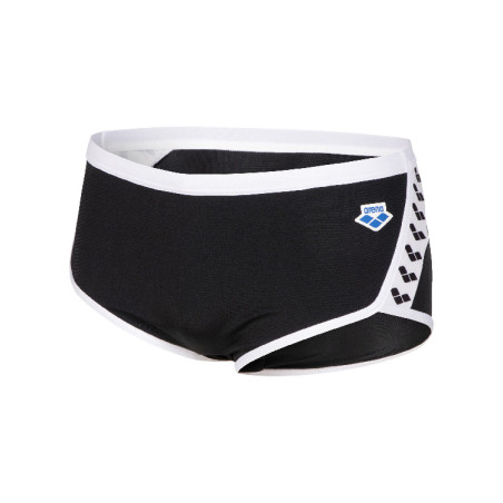 Vente Privée Arena Mai 2025 - MEN'S ARENA ICONS SWIM LOW WAIST SHORT S - BLACK-WHITE | Les4Nages
