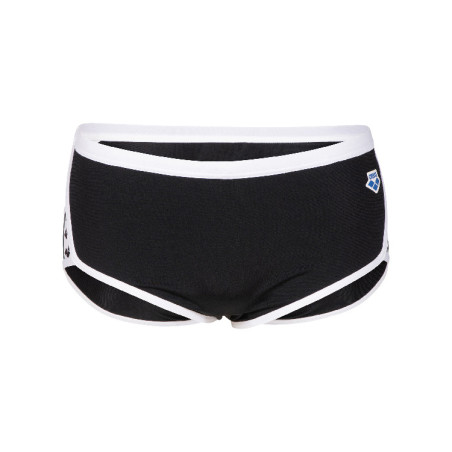 Vente Privée Arena Mai 2025 - MEN'S ARENA ICONS SWIM LOW WAIST SHORT S - BLACK-WHITE | Les4Nages