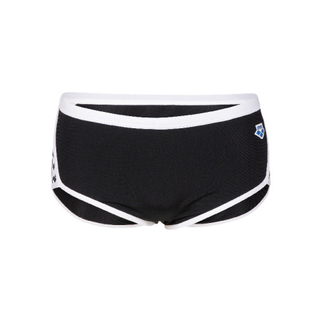 Vente Privée Arena Mai 2025 - MEN'S ARENA ICONS SWIM LOW WAIST SHORT S - BLACK-WHITE | Les4Nages