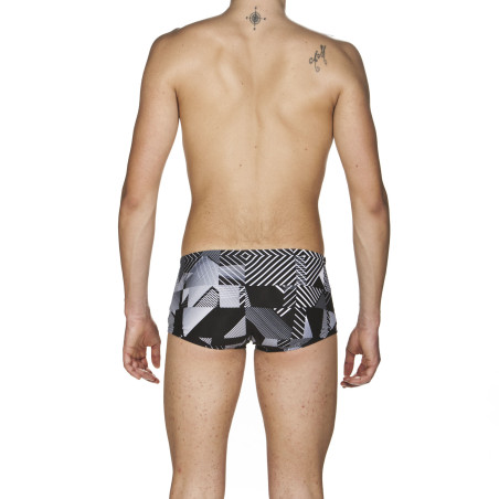Vente Privée Arena Mai 2025 - M OPTICAL LOW WAIST SHORT - BLACK | Les4Nages