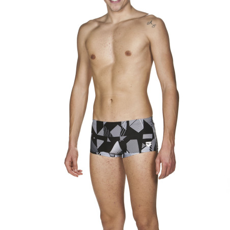 Vente Privée Arena Mai 2025 - M OPTICAL LOW WAIST SHORT - BLACK | Les4Nages