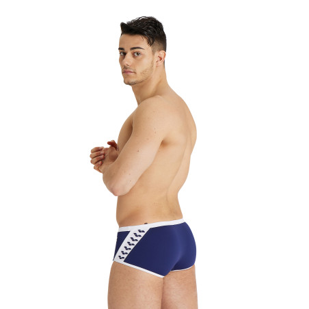Vente Privée Arena Mai 2025 - MEN'S ARENA ICONS SWIM LOW WAIST SHORT S - NAVY-WHITE | Les4Nages