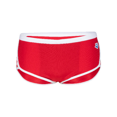 Vente Privée Arena Mai 2025 - MEN'S ARENA ICONS SWIM LOW WAIST SHORT S - RED-WHITE | Les4Nages