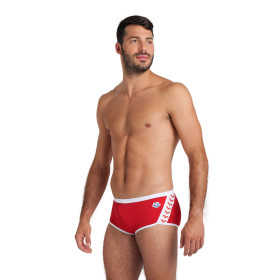 Vente Privée Arena Mai 2025 - MEN'S ARENA ICONS SWIM LOW WAIST SHORT S - RED-WHITE