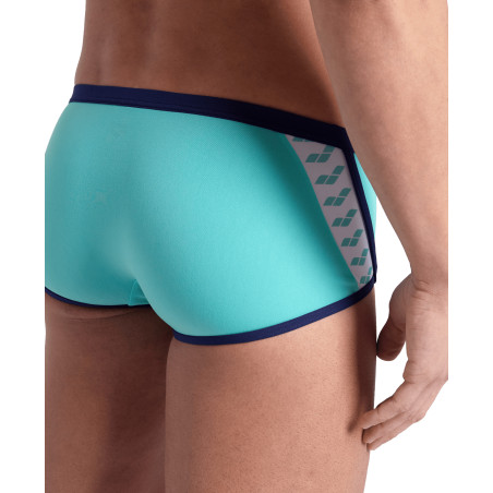 Vente Privée Arena Mai 2025 - MEN'S ARENA ICONS SWIM LOW WAIST SHORT S - WATER-NAVY | Les4Nages