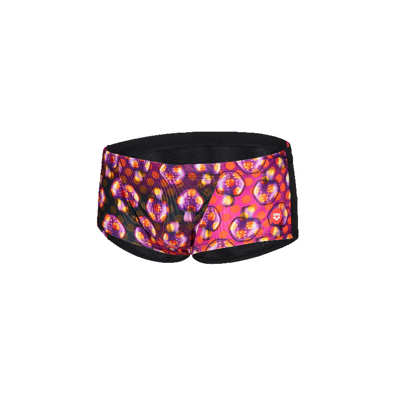 Vente Privée Arena Mai 2025 - MEN'S CRAZY ARENA SWIM LOW WAIST SHORT A - BLACK-MULTI | Les4Nages
