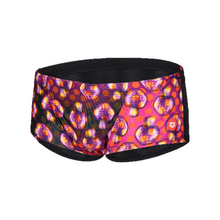 Vente Privée Arena Mai 2025 - MEN'S CRAZY ARENA SWIM LOW WAIST SHORT A - BLACK-MULTI | Les4Nages
