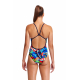 Funkita Face Palm - Single Strap - Maillot 1 pièce Natation Collection Flying Start