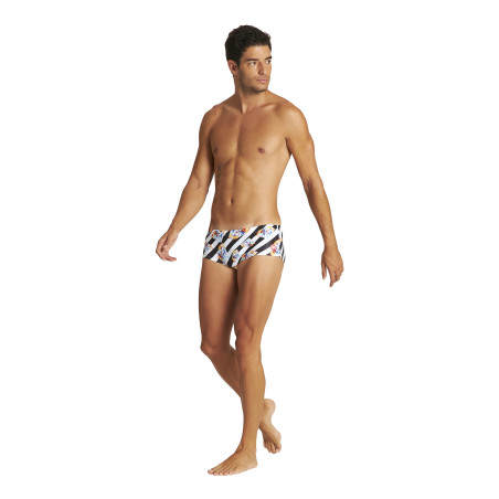 Vente Privée Arena Mai 2025 - M CRAZY DIAMONDS LOW WAIST SHORT - BLACK-WHITE MULTI | Les4Nages