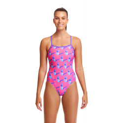 Funkita Pine Time - Single Strap - Maillot 1 pièce Natation Collection Flying Start