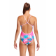Funkita Pretty Pink - Single Strap - Maillot 1 pièce Natation Collection Flying Start