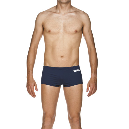 Vente Privée Arena Mai 2025 - M SOLID SQUARED SHORT - NAVY-WHITE | Les4Nages