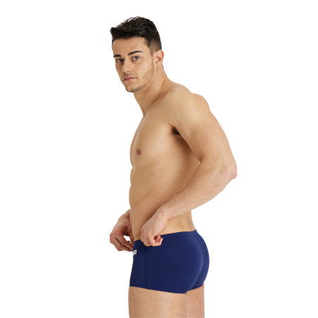 Vente Privée Arena Mai 2025 - M SOLID SQUARED SHORT - NAVY-WHITE | Les4Nages