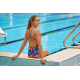 Funkita Face Palm - Single Strap - Maillot 1 pièce Natation Collection Flying Start