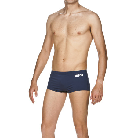 Vente Privée Arena Mai 2025 - M SOLID SQUARED SHORT - NAVY-WHITE | Les4Nages
