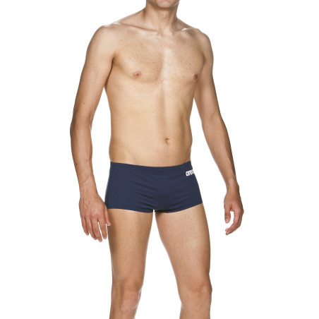 Vente Privée Arena Mai 2025 - M SOLID SQUARED SHORT - NAVY-WHITE | Les4Nages