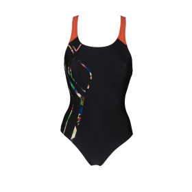 Vente Privée Arena Mai 2025 - W SUMMER COLORS SWIM PRO BACK ONE PIECE BLACK-FLOREALE