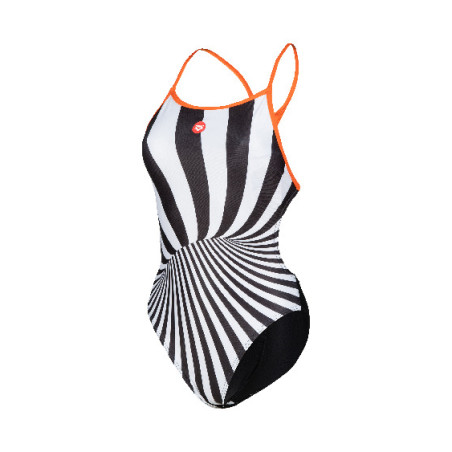 Vente Privée Arena Mai 2025 - WOMEN'S CRAZY ARENA SWIMSUIT BOOSTER BAC BLACK-MANGO-MULTI | Les4Nages