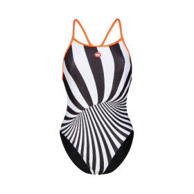 Vente Privée Arena Mai 2025 - WOMEN'S CRAZY ARENA SWIMSUIT BOOSTER BAC BLACK-MANGO-MULTI