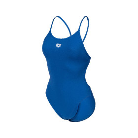 Vente Privée Arena Mai 2025 - WOMEN'S SWIMSUIT LACE BACK SOLID ROYAL-WHITE