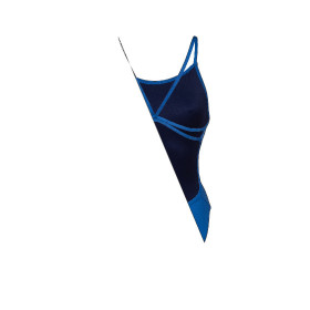 Vente Privée Arena Mai 2025 - WOMEN'S SWIMSUIT LACE BACK SOLID ROYAL-WHITE