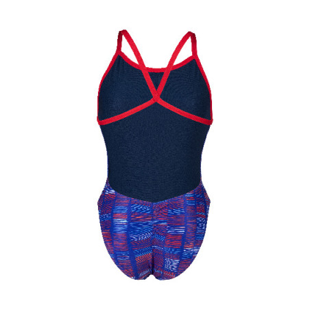 Vente Privée Arena Mai 2025 - WOMEN'S ARENA SLOW MOTION SWIMSUIT XCROS RED-NEON BLUE MULTI | Les4Nages