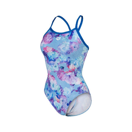 Vente Privée Arena Mai 2025 - WOMEN'S ARENA SPRING GARDEN SWIMSUIT LIG ROYAL-ROYAL MULTI | Les4Nages