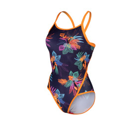 Vente Privée Arena Mai 2025 - WOMEN'S ARENA TOUCAN SWIMSUIT SUPER FLY NESPOLA-NAVY MULTI