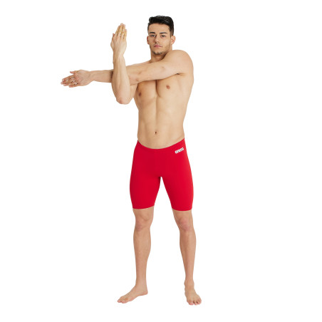 Vente Privée Arena Mai 2025 - M SOLID SQUARED SHORT - RED-WHITE | Les4Nages