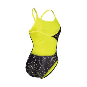 Vente Privée Arena Mai 2025 - WOMEN'S ARENA FIREWORKS  SWIMSUIT CHALLE SOFT GREEN/BLACK MULTI