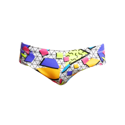 Funky Trunks Jumbled Up Classic Brief - Maillot Natation Homme-