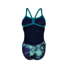 Vente Privée Arena Mai 2025 - WOMEN'S ARENA HERO CAMO SWIMSUIT CHALLEN GREEN LAKE/ GREEN LAKE MUL
