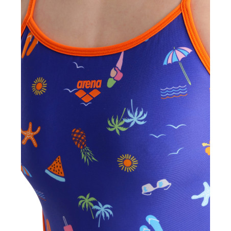 Vente Privée Arena Mai 2025 - WOMEN'S SWIMSUIT CHALLENGE BACK REVERSIB MANGO-MULTI | Les4Nages