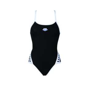Vente Privée Arena Mai 2025 - WOMEN'S ARENA ICONS SUPER FLY BACK SOLID BLACK-WHITE