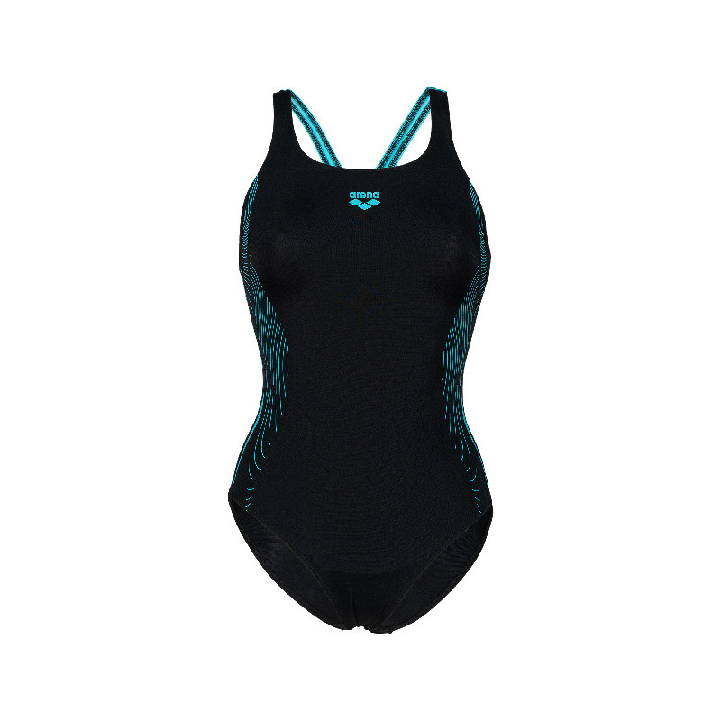 Vente Privée Arena Mai 2025 - WOMEN'S SWIMSUIT NEW GRAPHIC SWIM PRO B BLACK-MARTINICA | Les4Nages
