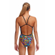 Funkita Fille (8-14 ans) Brand Galaxy - Single Strap - Maillot de bain Natation Fille Flying Start Collection
