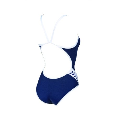 Vente Privée Arena Mai 2025 - WOMEN'S ARENA ICONS SUPER FLY BACK SOLID NAVY-WHITE | Les4Nages