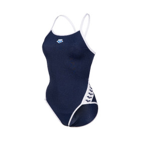 Vente Privée Arena Mai 2025 - WOMEN'S ARENA ICONS SUPER FLY BACK SOLID NAVY-WHITE