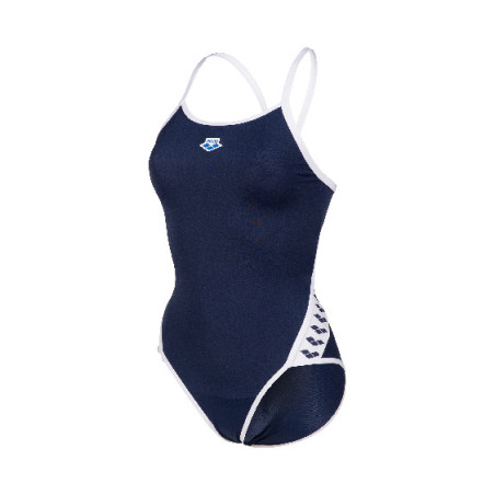 Vente Privée Arena Mai 2025 - WOMEN'S ARENA ICONS SUPER FLY BACK SOLID NAVY-WHITE | Les4Nages