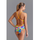 Funkita Fille (8-14 ans) Jumbled Up - Single Strap - Maillot de bain Natation Fille Flying Start Collection