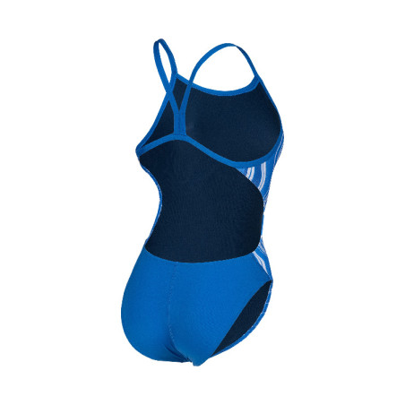 Vente Privée Arena Mai 2025 - WOMEN'S SWIMSUIT CHALLENGE BACK MARBLED ROYAL-ROYAL MULTI | Les4Nages
