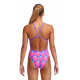 Funkita Fille (8-14 ans) Pine Time - Single Strap - Maillot de bain Natation Fille Flying Start Collection