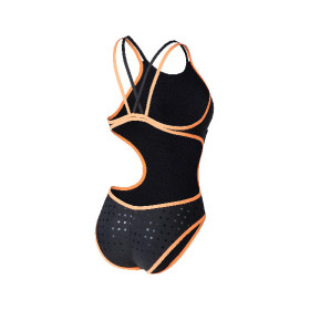 Vente Privée Arena Mai 2025 - WOMEN'S ARENA ONE SWIMSUIT DOUBLE CROSS BLACK-NESPOLA-BLACK