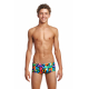 Funky Trunks Boy (8/14 ans) Paper Cut Classic Trunks - Boxer Natation Flying Start Collection
