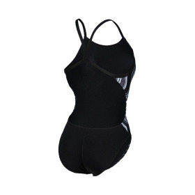 Vente Privée Arena Mai 2025 - WOMEN'S SWIMSUIT CHALLENGE BACK MARBLED BLACK-BLACK MULTI