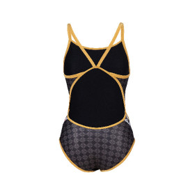 Vente Privée Arena Mai 2025 - WOMEN'S ARENA 50TH SWIMSUIT SUPER FLY BA BLACK MULTI-GOLD