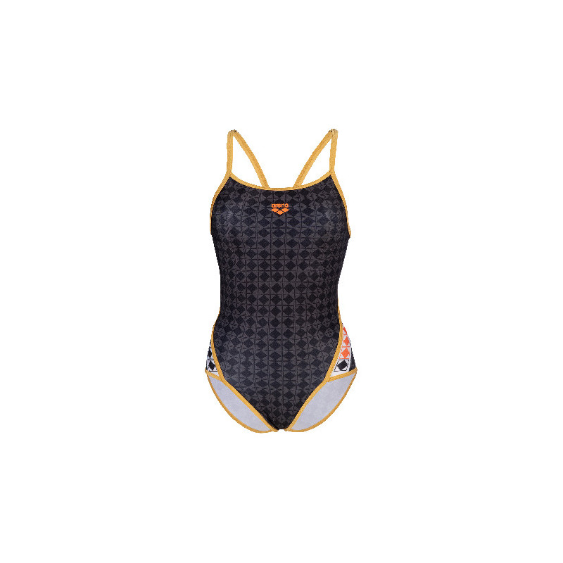 Vente Privée Arena Mai 2025 - WOMEN'S ARENA 50TH SWIMSUIT SUPER FLY BA BLACK MULTI-GOLD | Les4Nages Vente Privée Arena Mai 2025 - WOMEN'S ARENA 50TH SWIMSUIT SUPER FLY BA BLACK MULTI-GOLD | Les4Nages