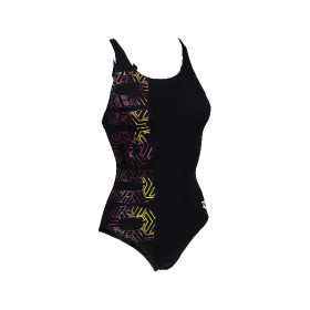Vente Privée Arena Mai 2025 - WOMEN'S ARENA KIKKO PRO SWIMSUIT V BACK BLACK-WHITE
