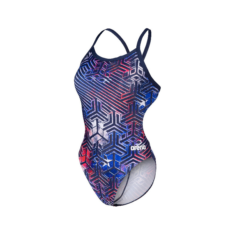 Vente Privée Arena Mai 2025 - WOMEN'S ARENA KIKKO PRO SWIMSUIT CHALLEN US FLAG | Les4Nages