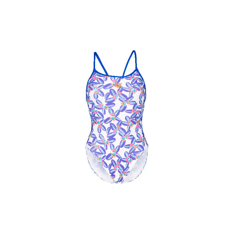 Vente Privée Arena Mai 2025 - WOMEN'S SWIMSUIT LACE BACK ALLOVER NEON BLUE-MULTI | Les4Nages Vente Privée Arena Mai 2025 - WOMEN'S SWIMSUIT LACE BACK ALLOVER NEON BLUE-MULTI | Les4Nages